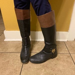 MK riding boots 2 tone